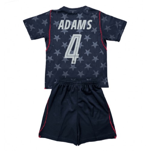 Förenta stater Tyler Adams #4 Replika Bortatröja Barn VM 2026 Kortärmad (+ Korta byxor)